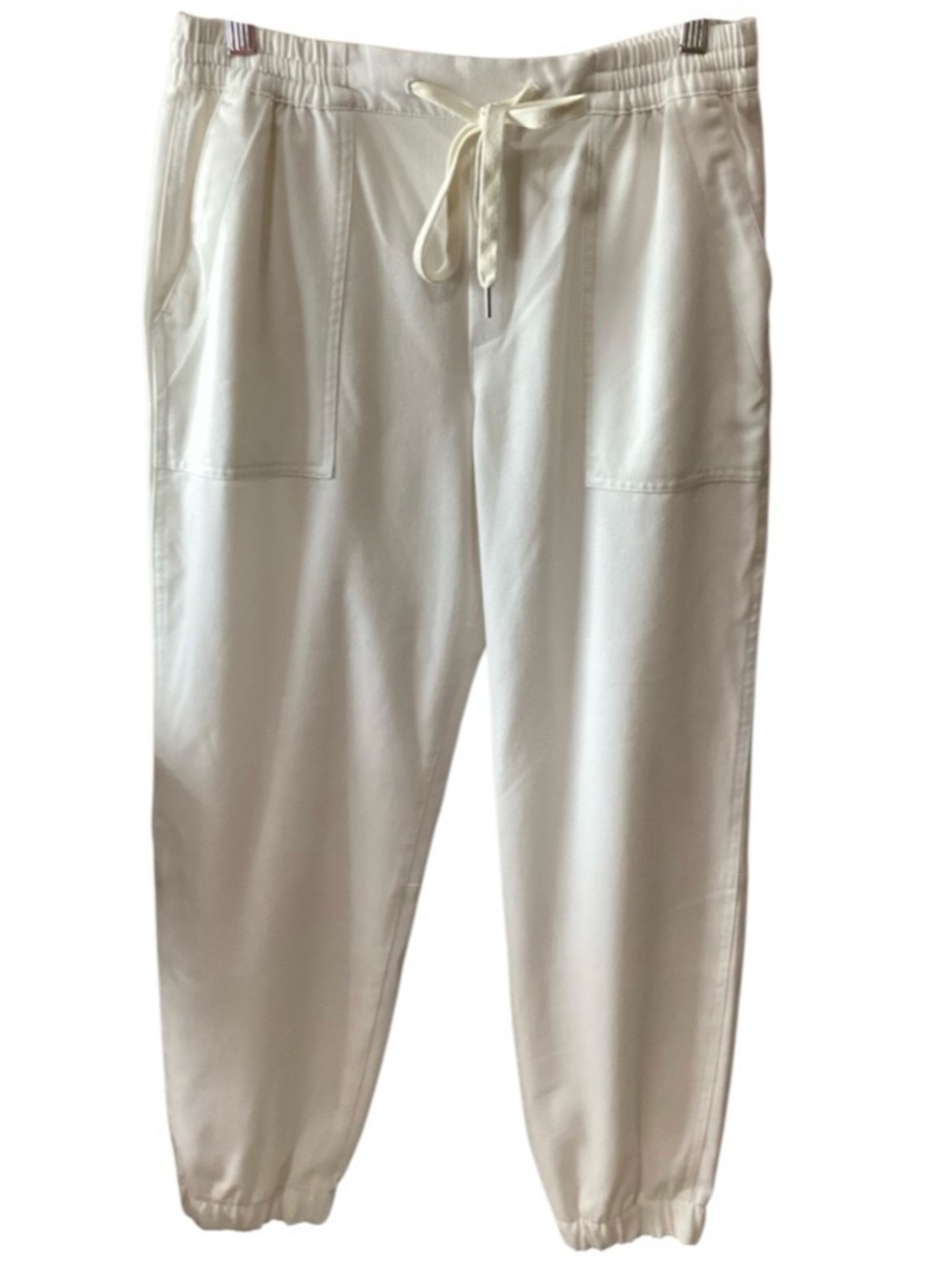GAP Pull-On Off White Joggers (Size: Medium)